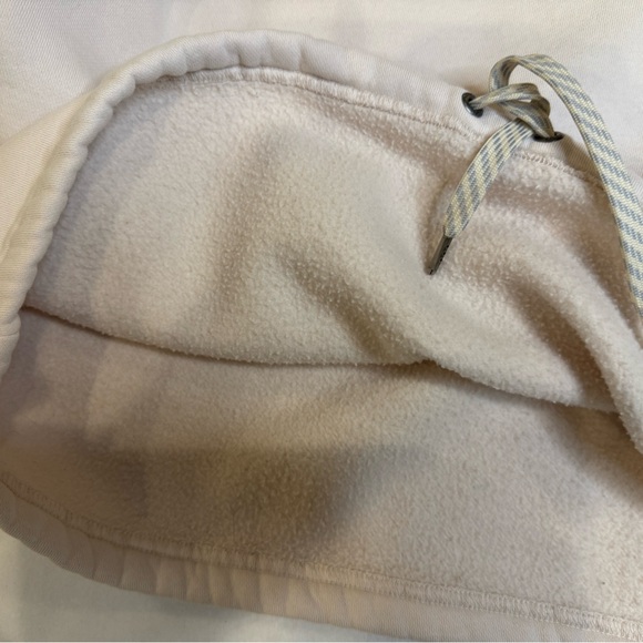 Vuori Restore Cropped Drawstring Light Pink  Crewneck Sweatshirt Sz Medium - Picture 6 of 9